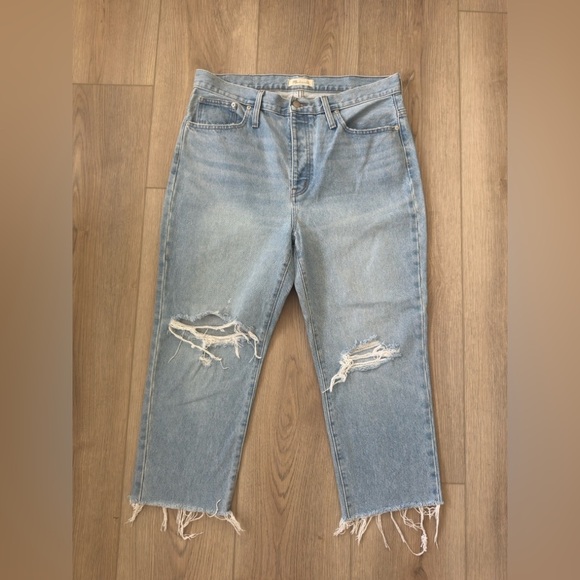 Madewell Light Wash Straight woman’s Jeans 🪾🍂 - Picture 3 of 12